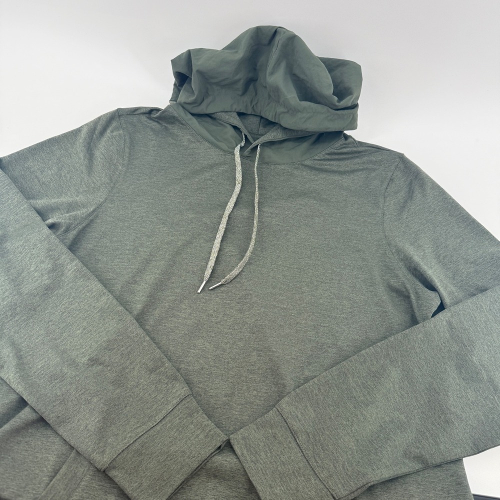 Vuori Sunday Element Hoodie V264 Olive Green Heather Pullover Medium